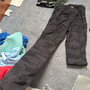 Lulu Black Camo Leggings